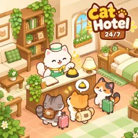 Cat Hotel 24/7 - free online game