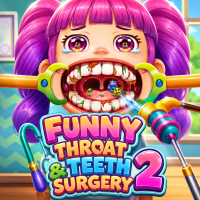 Play Funny Throat & Teeth Surgery now!