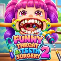 Play Funny Throat & Teeth Surgery now!