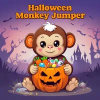 Play Halloween Monkey Jumper now!