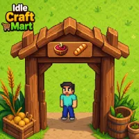 Play Idle Craft Mart now!
