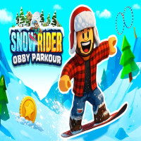 Play Snow Rider Obby Parkour now!