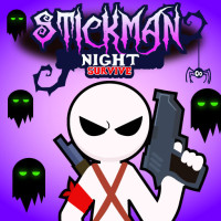 Play Stickman Night Survive now!