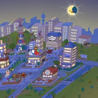 Play Toca Boca World: Night City now!
