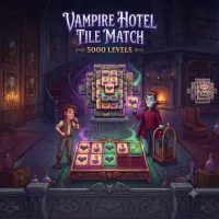 Vampire Hotel: Tile Match - free online game